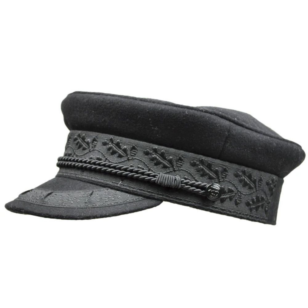 Deluxe Aegean Greek Fisherman's wool  Cap. Made in USA
